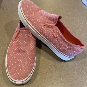 Vans Polka Dot Women's PINK Athletic Skate Sneakers Shoes